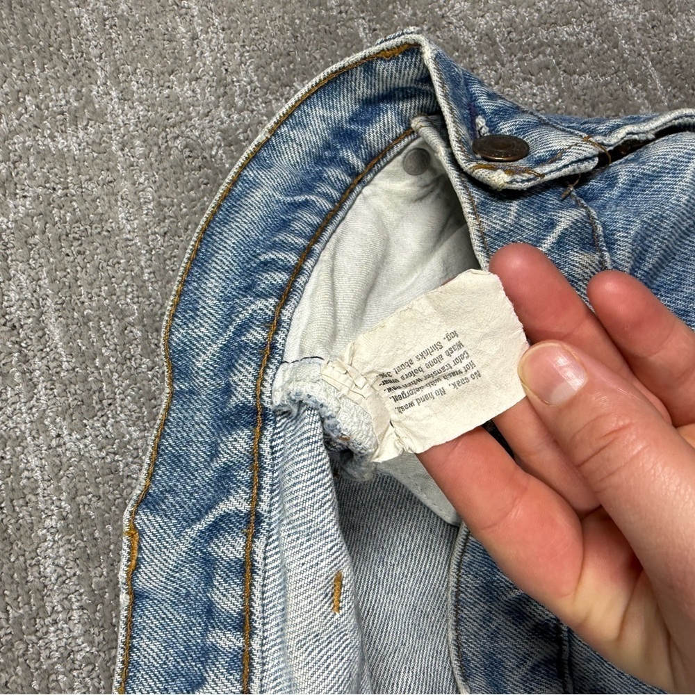 Vintage Levis XX 90s Mom Short Distressed Y2K Read below - Picture 5 of 7